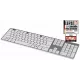 Клавиатура Hama Rossano белый