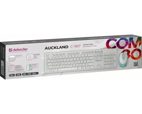 Клавиатура + мышь Defender AUCKLAND C-987