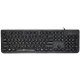 Клавиатура OKLICK 400MR черный