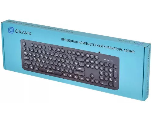 Клавиатура OKLICK 400MR черный