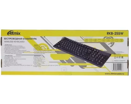 Клавиатура Ritmix RKB-255W