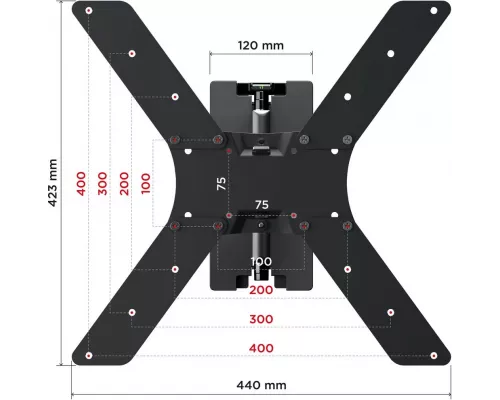 Кронштейн Holder LCDS-5566-B