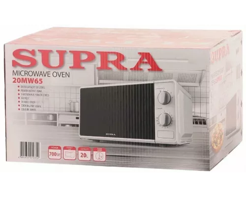 Микроволновая печь Supra 20MW65 белый