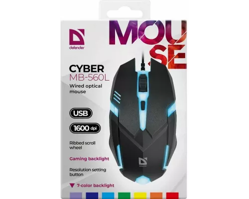 Мышь Defender MB-560L Cyber