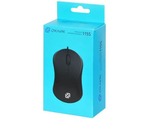 Мышь OKLICK 115S черный