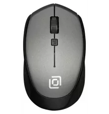 Мышь OKLICK 488MW серый/черный