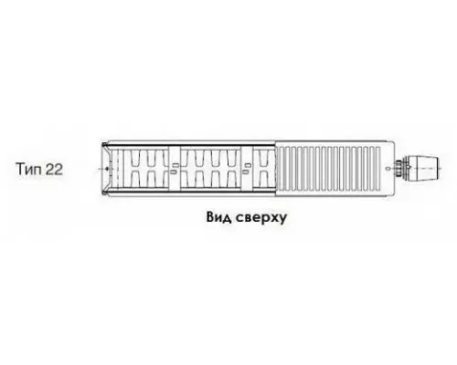 Радиатор Buderus К-Profil 22/500/800