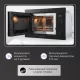 Встраиваемая микроволновая печь Zigmund & Shtain BMO 15.252 B черная