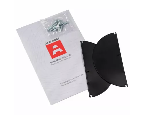 Вытяжка AXELDORF LG-0102-2 BLACK GLASS