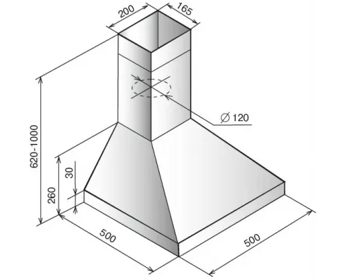Вытяжка ELIKOR ВЕНТА 50П-430-КЗД