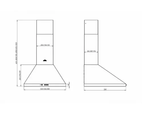 Вытяжка ELIKOR ВЕНТА 50П-430-КЗД
