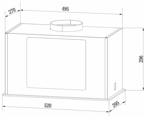 Вытяжка il Monte KH-BIN 6002 BL