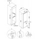 Встраиваемый холодильник HIBERG i-RFCB 455F NFW