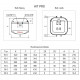 Водонагреватель накопительный Thermex Hit H 15 O (pro) 1.5кВт 15л электрический настенный/белый