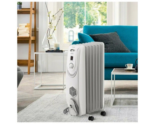 Масляный обогреватель VITEK VT-1704 1500Вт белый