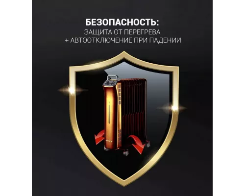 Масляный обогреватель Polaris POR 0415 1500Вт черный
