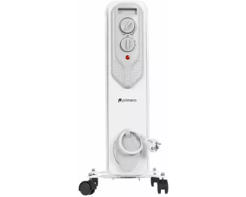 Масляный обогреватель PRIMERA ORP-715-HMC белый (7 секций)
