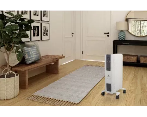 Масляный обогреватель ROYAL CLIMA ROR-FR7-1500M белый/черный