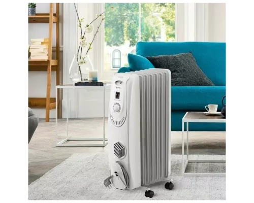 Масляный обогреватель VITEK VT-1704 1500Вт белый