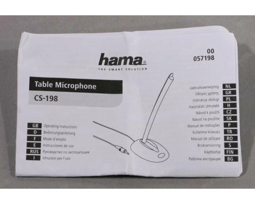 Микрофон Hama CS-198