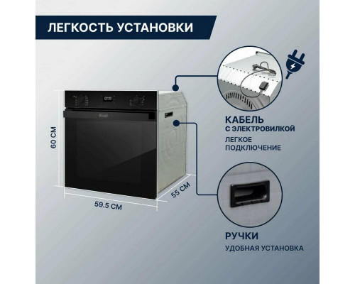 Духовой шкаф DeLonghi DEO 755 NB Духовой шкаф DeLonghi DEO 755 NB