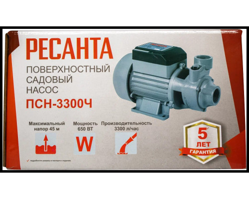 Поверхностный насос ПСН-3300Ч Ресанта