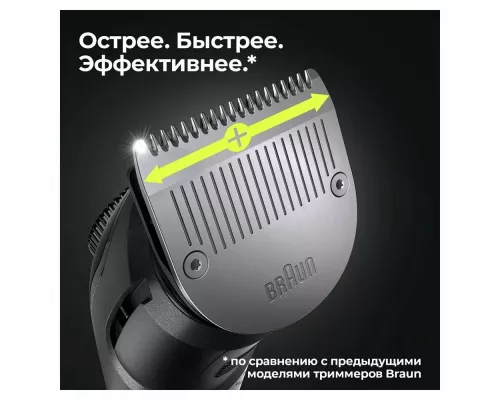 Триммер Braun BT7320 + бритва Gillette