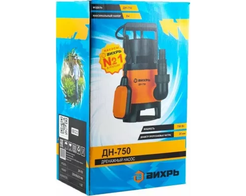 Дренажный насос Вихрь ДН-750  68/2/2