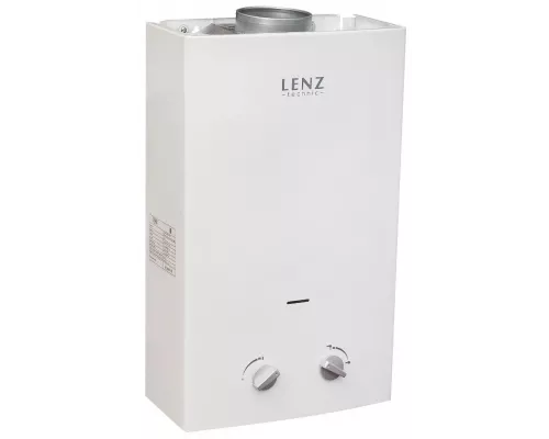 Газовая колонка Lenz Technic 10L WHITE