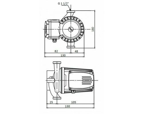 Насос циркуляционный Shinhoo BASIC S 25-4S 180