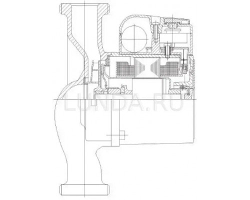 Насос циркуляционный IMP PUMPS GHN 25/40-180