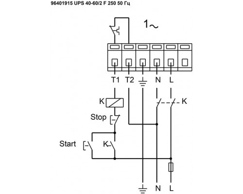 Насос циркуляционный GRUNDFOS UPS 40-60/2 F (1х230 В)