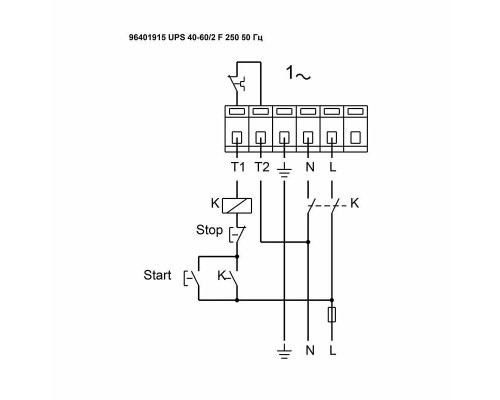 Насос циркуляционный GRUNDFOS UPS 40-60/2 F (1х230 В)