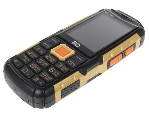 Телефон BQ Tank Power 2430 Black&gold