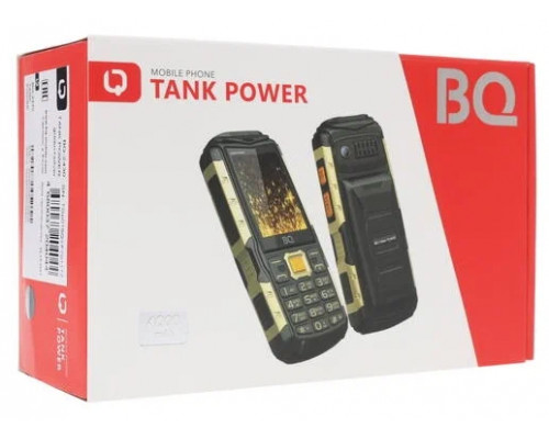 Телефон BQ Tank Power 2430 Black&gold