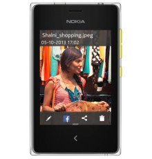 Смартфон Nokia Asha 502 Dual Синий