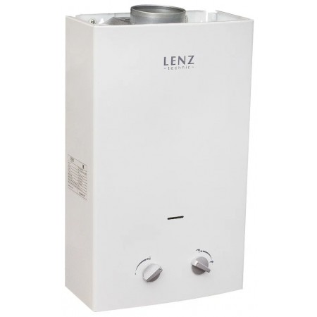 Газовая колонка LENZ TECHNIC 10L white