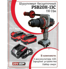 Дрель-шуруповерт P.I.T. PSB20H-13C/2