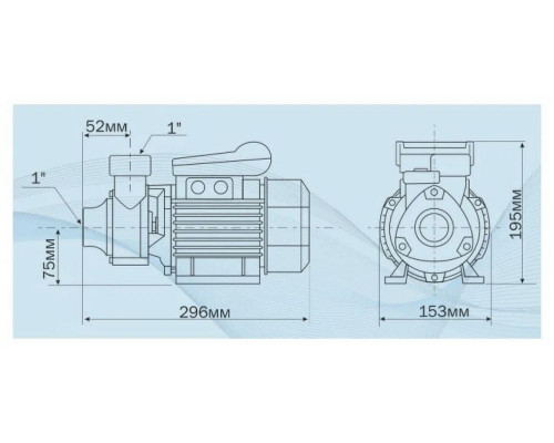 Насос поверхностный Aquario ADB-60