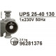 Насос циркуляционный Grundfos UPS 25-40 130