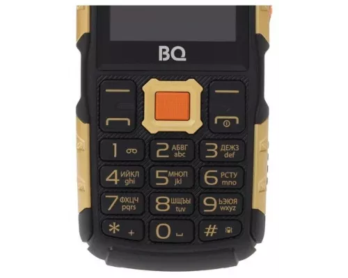 Мобильный телефон BQ Tank Power 2430 Black&gold