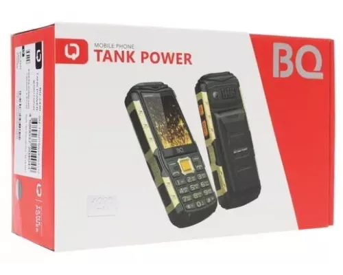 Мобильный телефон BQ Tank Power 2430 Black&gold
