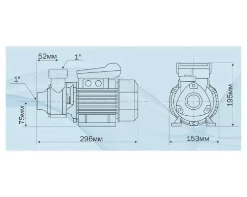Поверхностный насос Aquario ADB-60