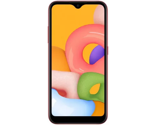 Смартфон Samsung Galaxy M01 3/32Gb RU красный