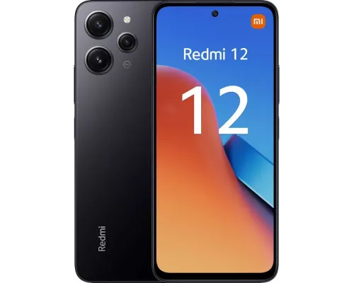 Смартфон Xiaomi Redmi 12 4/128 BLACK