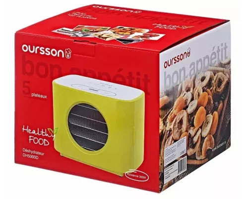 Сушилка для овощей и фруктов Oursson DH5000D RD