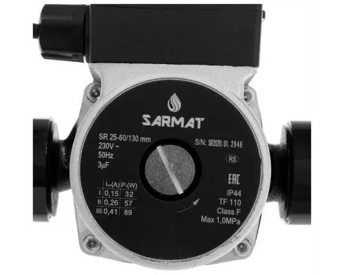 Циркуляционный насос SARMAT SR 25-60/130