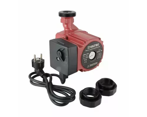 Циркуляционный насос VALTEC RS 25/6-180 с гайками