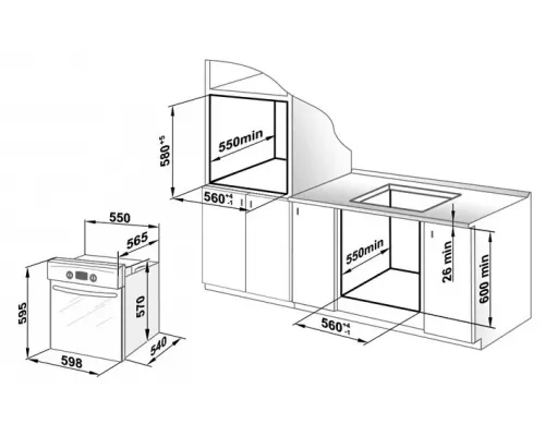 Духовой шкаф GEFEST ЭДВ ДА 622-02 В1