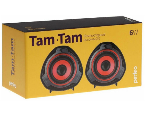 Акустическая система 2,0 Perfeo TAM-TAM PF_4359 Акустическая система 2,0 Perfeo TAM-TAM PF_4359